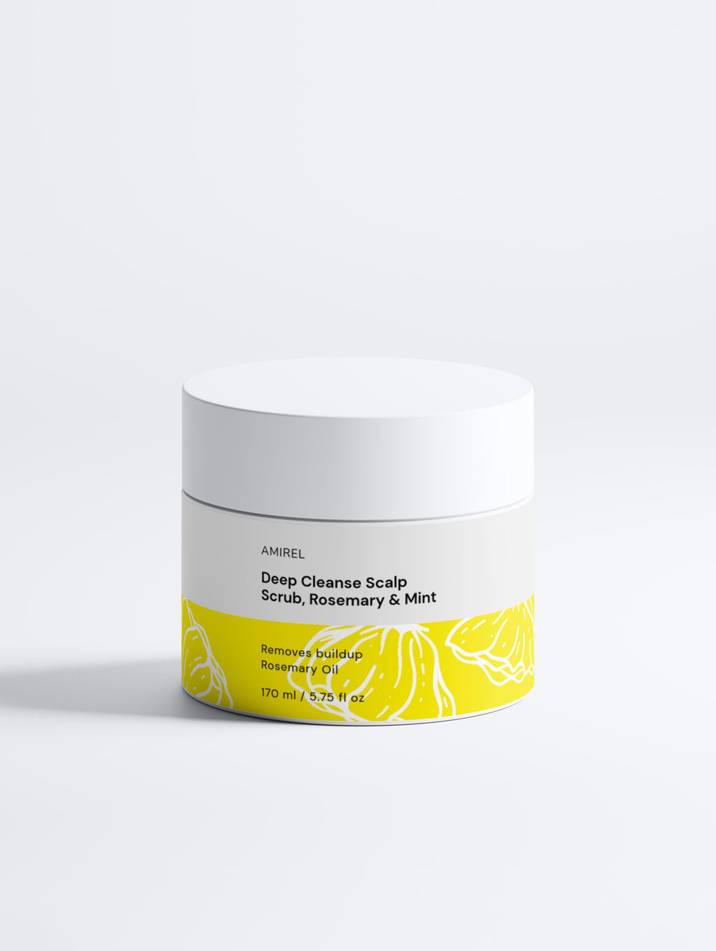 Deep Cleanse Scalp Scrub, Rosemary & Mint