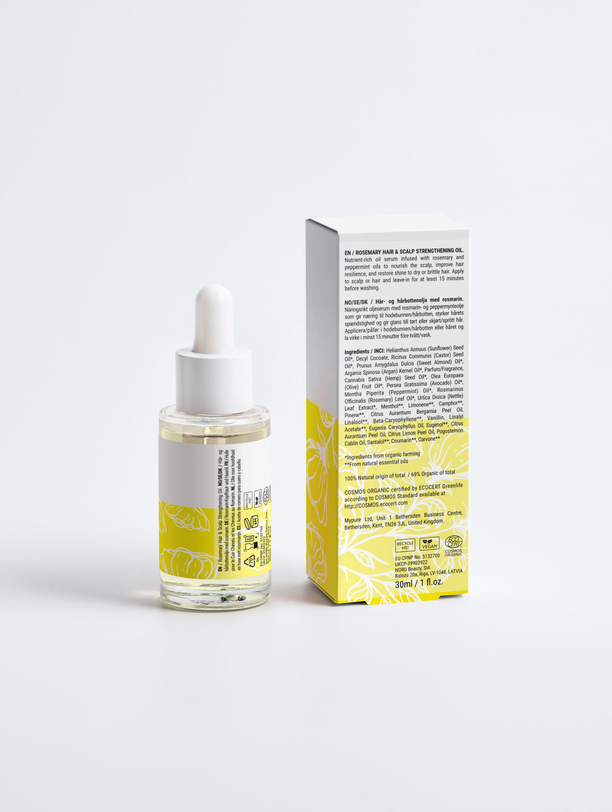 Rosemary Hair & Scalp Strengthening Oil